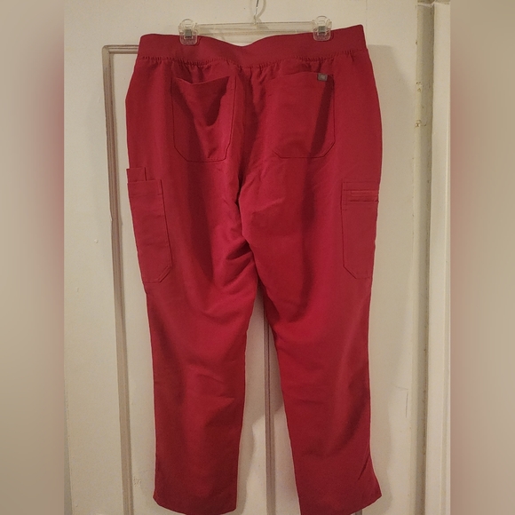 Figs Ultra Rose (Limited Edition color) Yola 2.0 skinny scrub pants XL - Picture 4 of 4